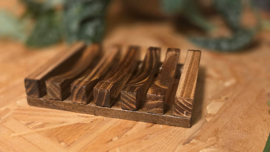Wood Soap Saver Dish