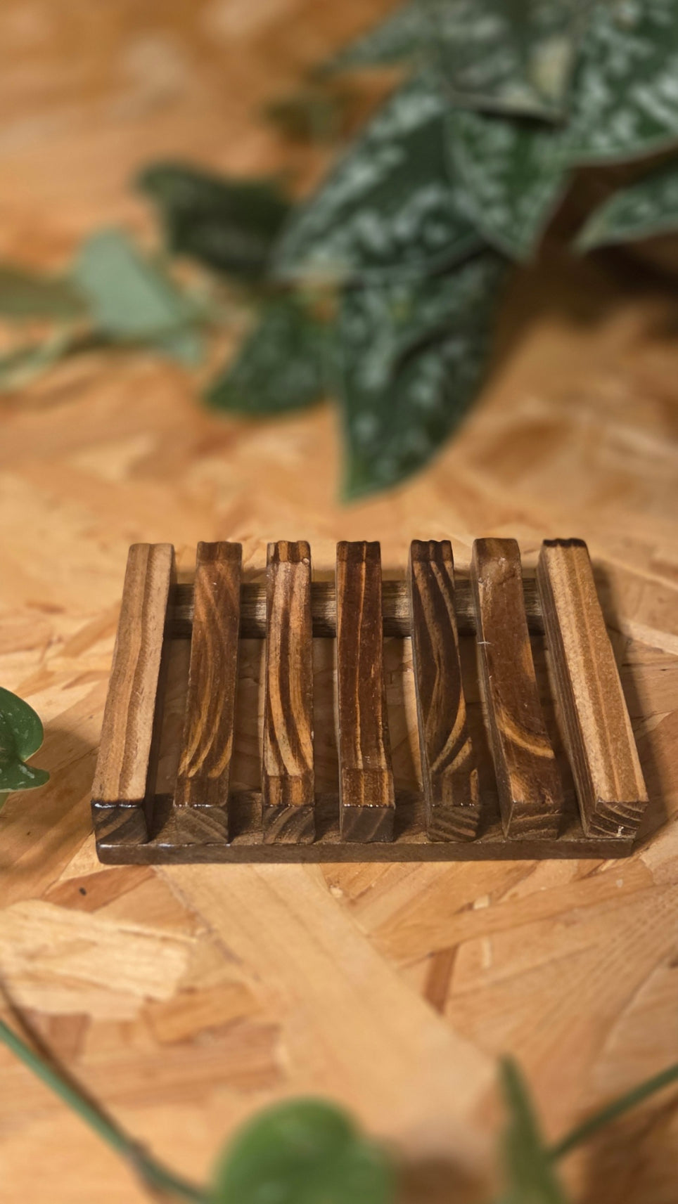 Wood Soap Saver Dish