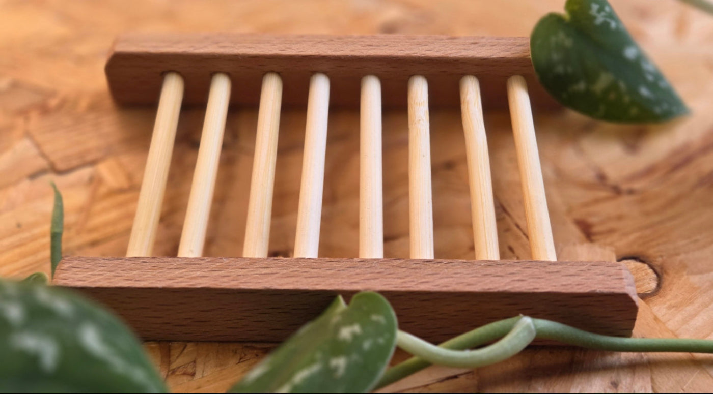 Bamboo Soap Saver Dish