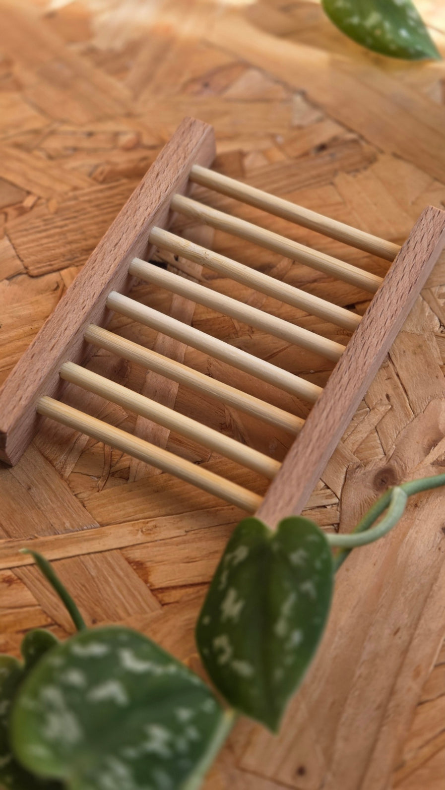Bamboo Soap Saver Dish