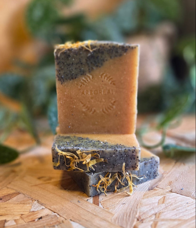 exfoliating Citrine - Artisan Soap Bar